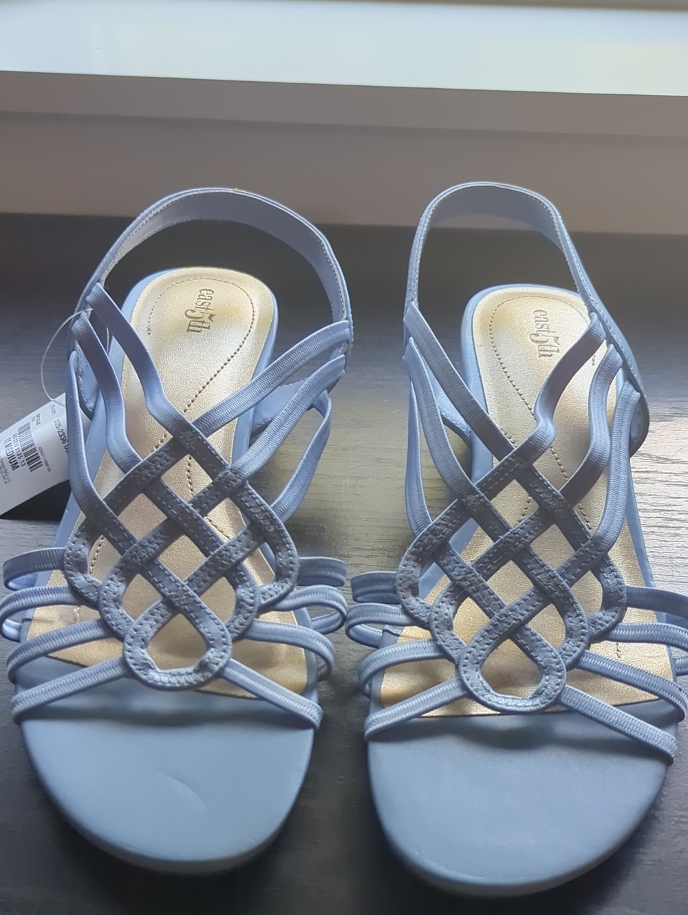 Women’s Strappy Summer Sandals in Light Blue